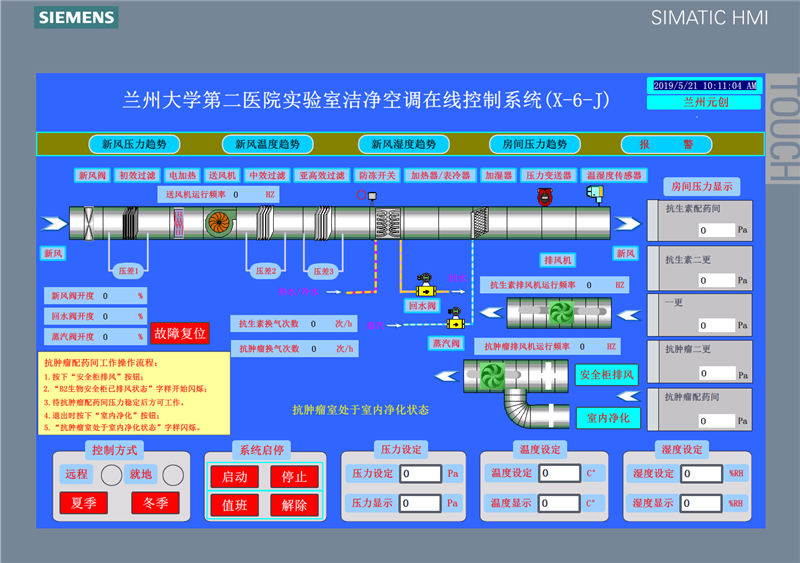 兰州二院静配中心净化空调远程控制面板.png